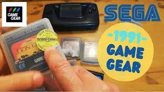 SEGA GAME GEAR - Anecdotes & PUB de 1991🤩