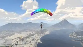 Grand Theft Auto 5 - Parachute Jump H (GTA 5 Walkthrough Part 135)