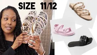 Sandal Haul Spring/Summer 2022| Size 11/12 | All shoes under $30