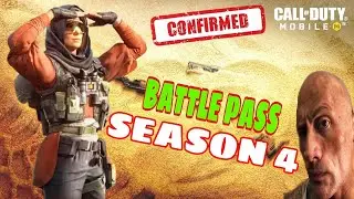 Codm Season 4 Battle Pass Character | codm season 4 leaks | codm leaks