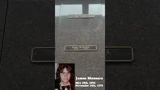 The Wall Crypt of James Mazzara. Murdered by serial killer John Wayne Gacy aka The Killer Clown.