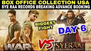 Sye Raa Vs War Movie Advance booking (Pre-Sale Collection)USA | Sye Superb in USA