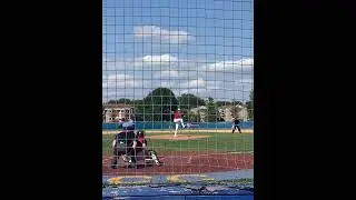 College Pitcher 90mph Strikeout