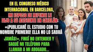 En El Congreso De Cardiología En Barcelona Mi Esposo Le Dijo En Catalán A Su Asistente 