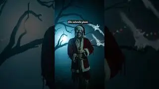The Haunted Santa Skeleton
