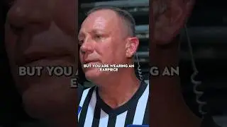 What A WWE Referee Hears In Their Earpiece