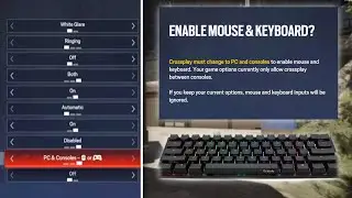 How to play Mouse and Keyboard on Console! Rainbow Six Siege