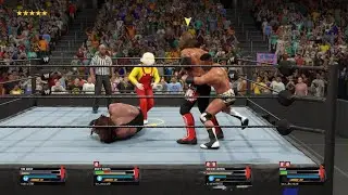 WWE2K25 Custom Superstars Fatal 4 way
