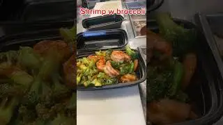 Shrimp Lovers&rsquo; Dream&rdquo; shrimp w broccoli shrimp w Szechuan style. Spicy #greenjade chinese food