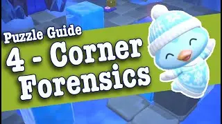 Four Corner Forensics Puzzle Guide - Log Cabin Wallpaper | Hello Kitty Island Adventure Snow Village