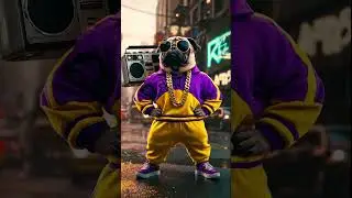 Boombox Swagger &mdash; Pug Beats in the City