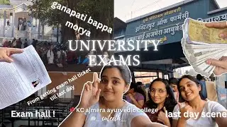 How our MUHS university FINAL YEAR EXAMS went ! #universityexams #finalyearbds #medico 