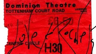 Love and Rockets - Dominion Theatre, London, UK, 19 jun 1988