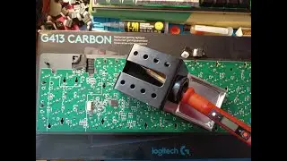 Logitech g413 romer-g свічі - неправильний спосіб випаяти швидко свіч з клавіатури