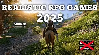 10 ТОП-10 РЕАЛИСТИЧНЫХ РПГ-ИГР на Android и iOS 2025 ГОДА! - БЕЗУМНАЯ ГРАФИКА!