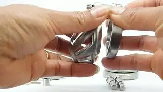 Stay locked, controlled, and fully the submissive at all times in the BON4Micro Male Chastity cage.