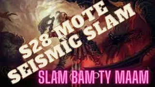 Season 28 Barbarian Might Of the Earth Seismic Slam Greater Rift Build