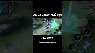 Atlas Mage Build Hits Diff!! Fr Fr!!🔥 #mobilelegend #mlbb #ml #fulldamage #atlas