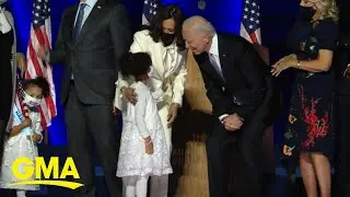 Joe Biden, Kamala Harris deliver 1st message of unity after historic win l GMA