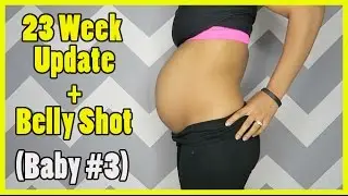23 Week Update + Belly Shot (Baby #3)
