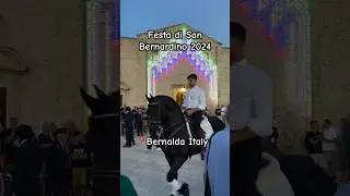 Festa di San Bernardino 2024 in Bernalda Italy, province of Matera #travel #italy