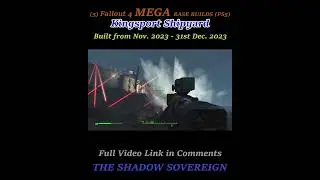 (5) FALLOUT 4 MEGA Base Builds Built for 2024 (PS5-Modded) #falloutbuilding #fallout #games #gaming