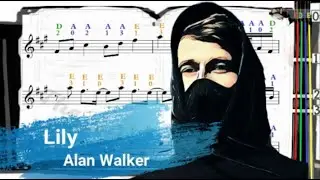 Lily | Alan Walker | Violin SHEET MUSIC [With Fingerings] [Level 4]