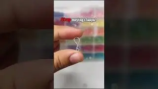 DIY Hook Clasp in Seconds! 🔥 Must-Try Trick for Jewelry Makers #Shorts