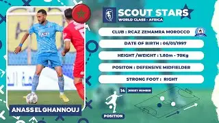 SCOUT STARS - ANASS EL GHANNOUJ [DEFENSIVE MIDFIELDER] [RCAZ] SEASON 2023/24 (HD) [PART2]