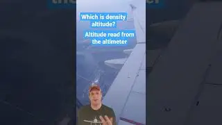 Private Pilot Test Prep / Density Altitude / Learn To Fly / How To Fly #flighttraining