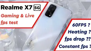 Realme X7 pubg test | Constant 60fps or 40fps ? Best phone for gaming under ₹20,000🔥🔥