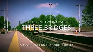 313121 Network Rail test train at Three Bridges.