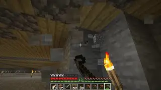 Cleaning up the basement a bit with the new copper tools - Minecraft Tower Project