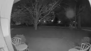 UFO? Ghost? Creature? Strange floating orb is a mystery.