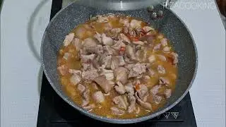 Pork Binagoongan with Eggplant | Filipino Pork in Shrimp Paste Recipe
