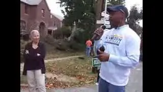 State's Attorney Candidate Russell Neverdon Speaks at Ashburton Block Party, NW Baltimore, 9.14.13