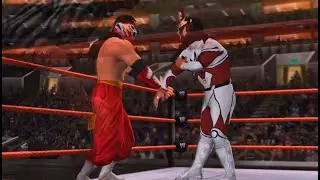 Smackdown vs Raw 2006 ps2 | Hayabusa and jushin liger preview