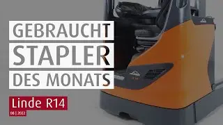 Linde Schubmaststapler R14 | Gebrauchtstapler des Monats August 2022 | Sander F&ouml;rdertechnik