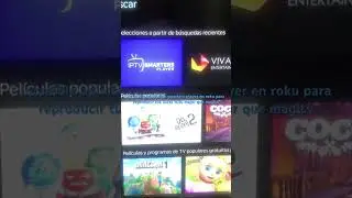 IPTV SMARTERS PLAYER en ROKU TV lo mejor en mucho tiempo reproduce tus listas m3u