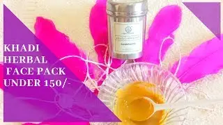 #Wedding Season  - KHADI HERBAL SANDALWOOD FACE PACK - QUICK Results