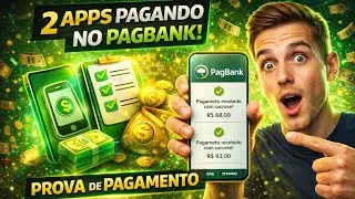 🔥 2 APPS PAGANDO NO PAGBANK! 💰 PROVA DE PAGAMENTO NO PIX