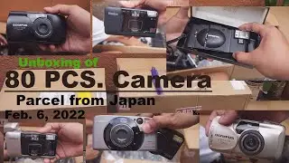 Unboxing of 2 Boxes Parcel containing 80 Pcs. Camera at Vintage Camera Hub