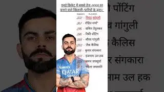 वनडे क्रिकेट में सबसे तेज 11000 रन बनाने वाले खिलाड़ी #viratkohli #oneday #cricket #ipl#iccchampions