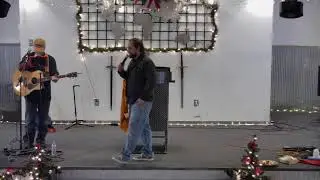 Sunday service with pastor Keith Coleman