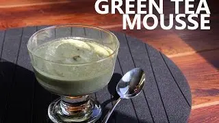 Green Tea Mousse | Simple Japanese Dessert