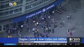 Staples Center Now Officially Named Crypto.com Arena