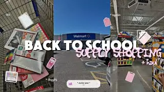 BACK TO SCHOOL Supply Shopping * HAUL INCLUDED*| Junior Year