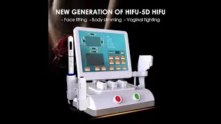 5D HIFU(HU700) real machine video