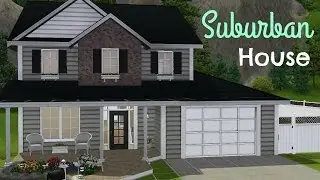 The Sims 3 House Building - Suburban House♡