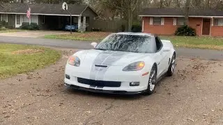 Corvette Burnout Fail!
